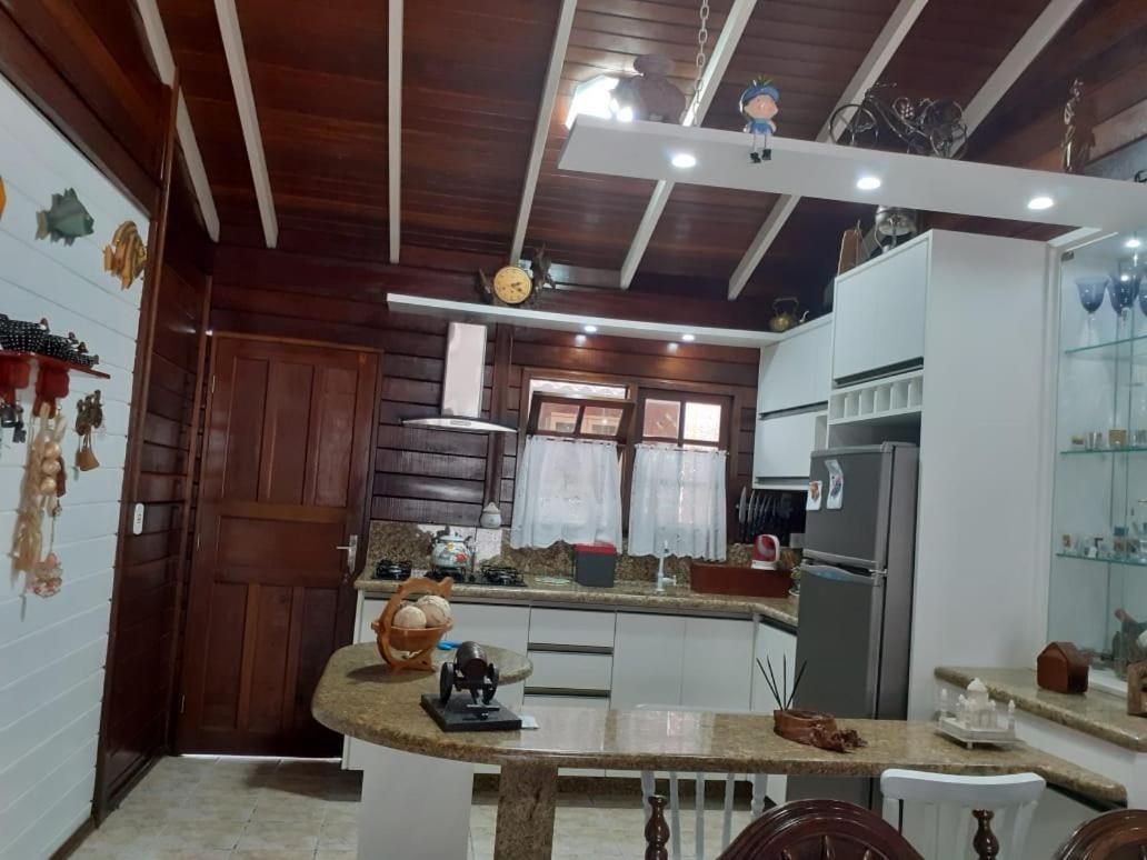 Casa Agradavel, 50M Da Praia Freguesia Do Ribeirao Da Ilha Florianopolis Luaran gambar