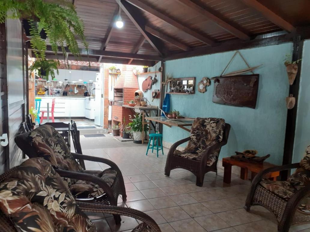 Casa Agradavel, 50M Da Praia Freguesia Do Ribeirao Da Ilha Florianopolis Luaran gambar