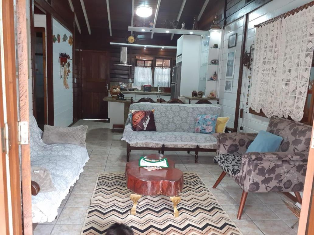 Casa Agradavel, 50M Da Praia Freguesia Do Ribeirao Da Ilha Florianopolis Luaran gambar